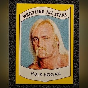💎✨️Hulk Hogan Wrestling All Stars Trading Rookie Card Mint Condition